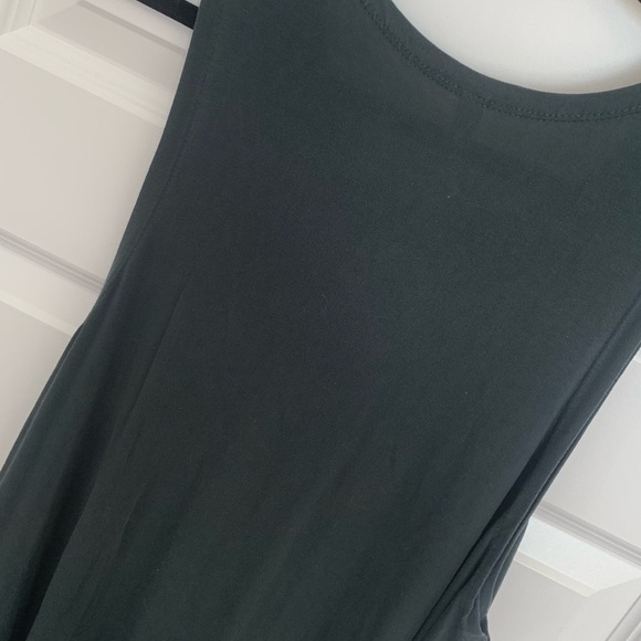 *RVCA Tee Shirt Dress Medium Dusty Sage Green - Picture 5 of 7